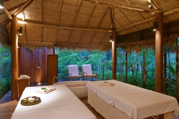 Two massage tables at Pathways Spa - Romantic Getaway at The Sarojin