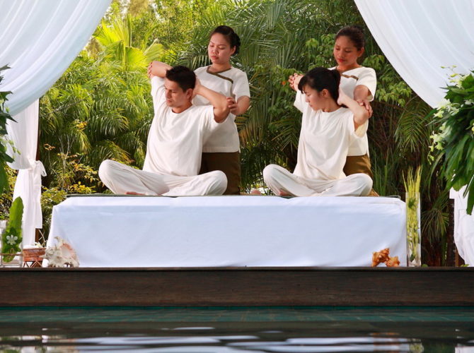 Spa treatments and massages at The Sarojin